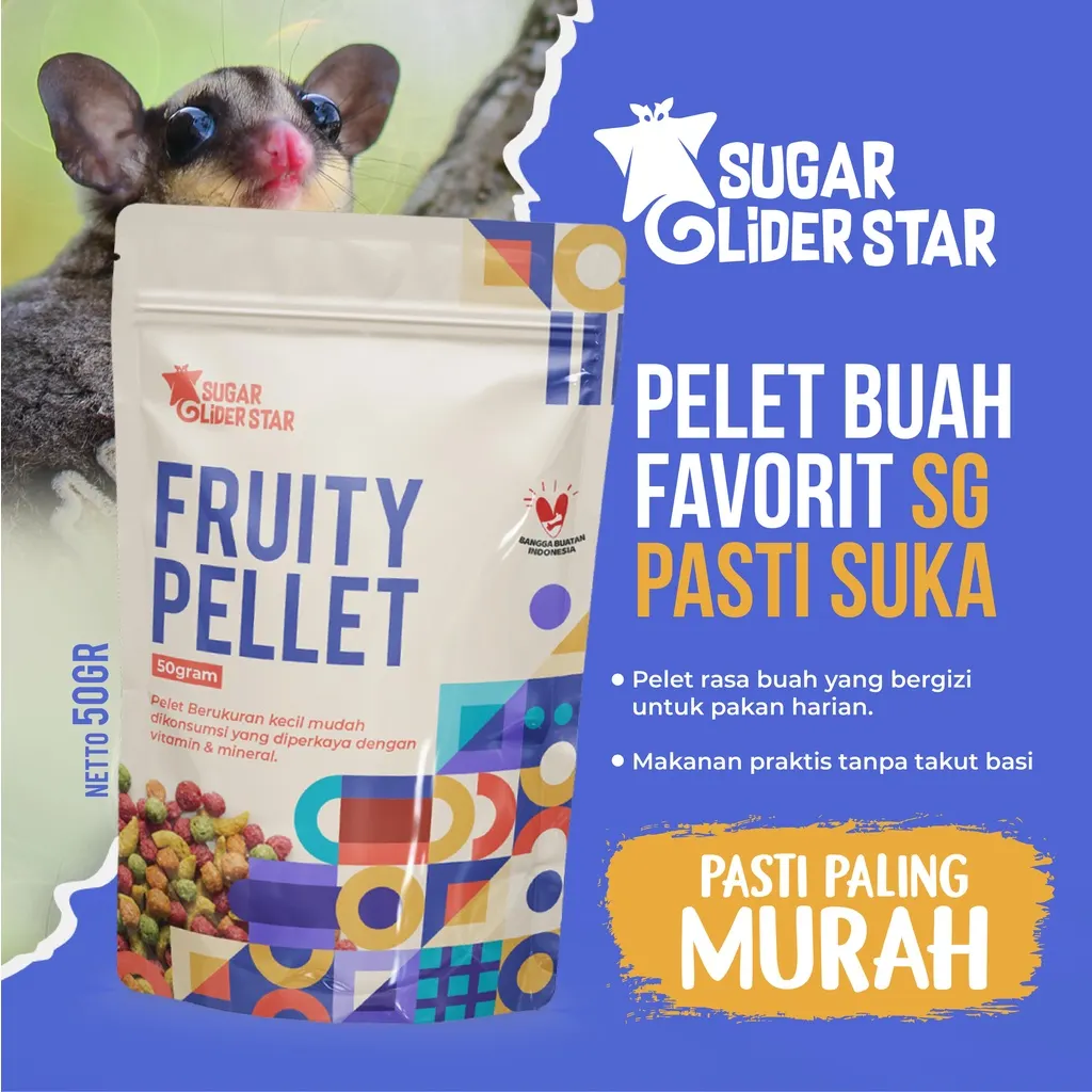 Makanan Sugar Glider: yang Boleh dan Wajib Dihindari