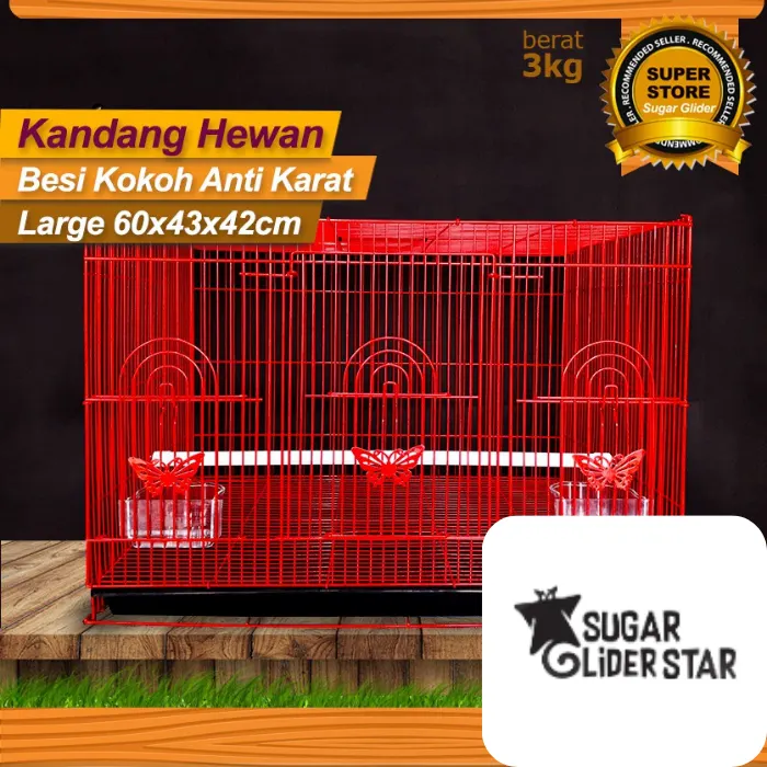 Ukuran dan Jenis Kandang Sugar Glider yang Ideal