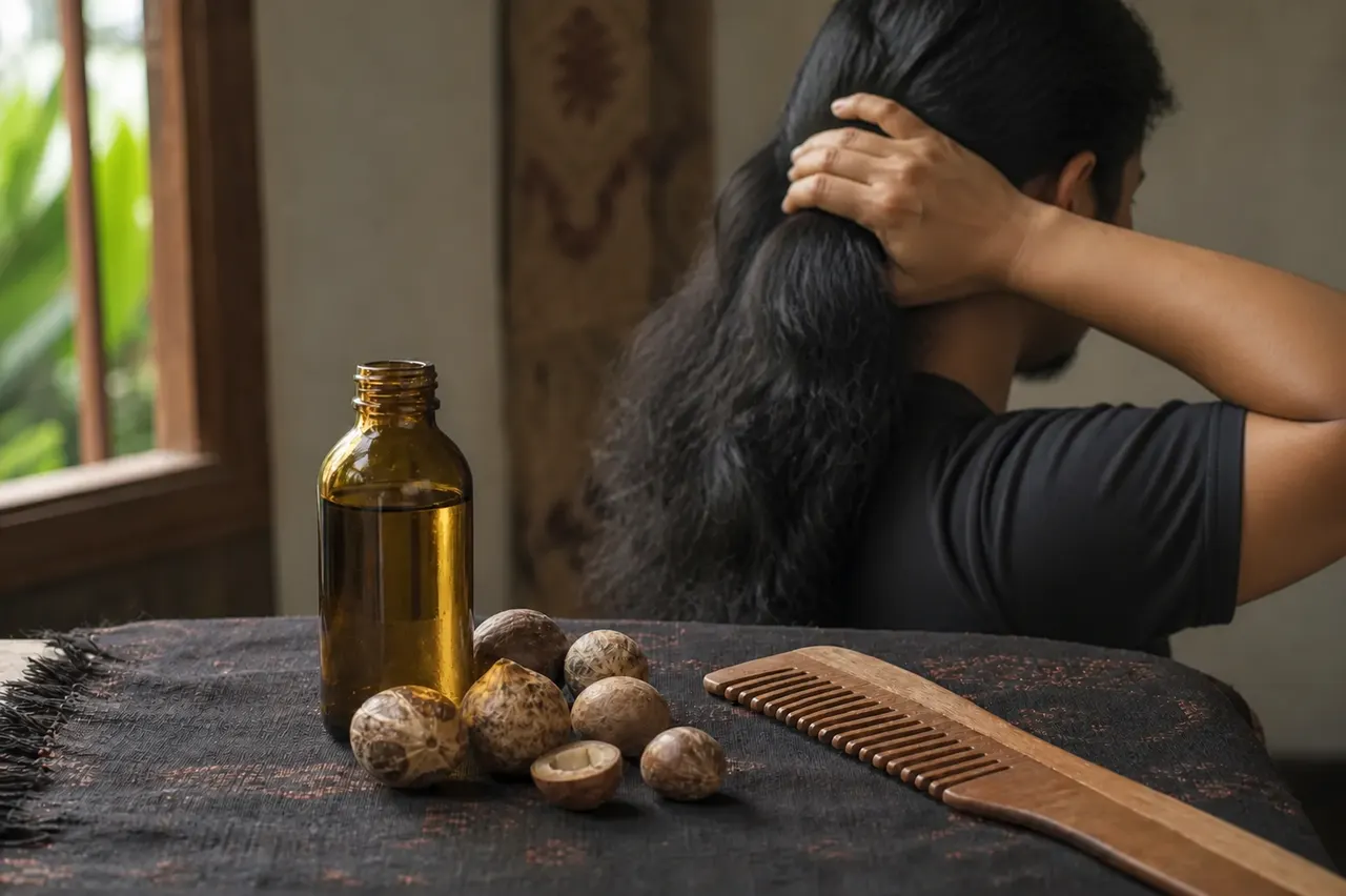 Manfaat Minyak Kemiri untuk Rambut