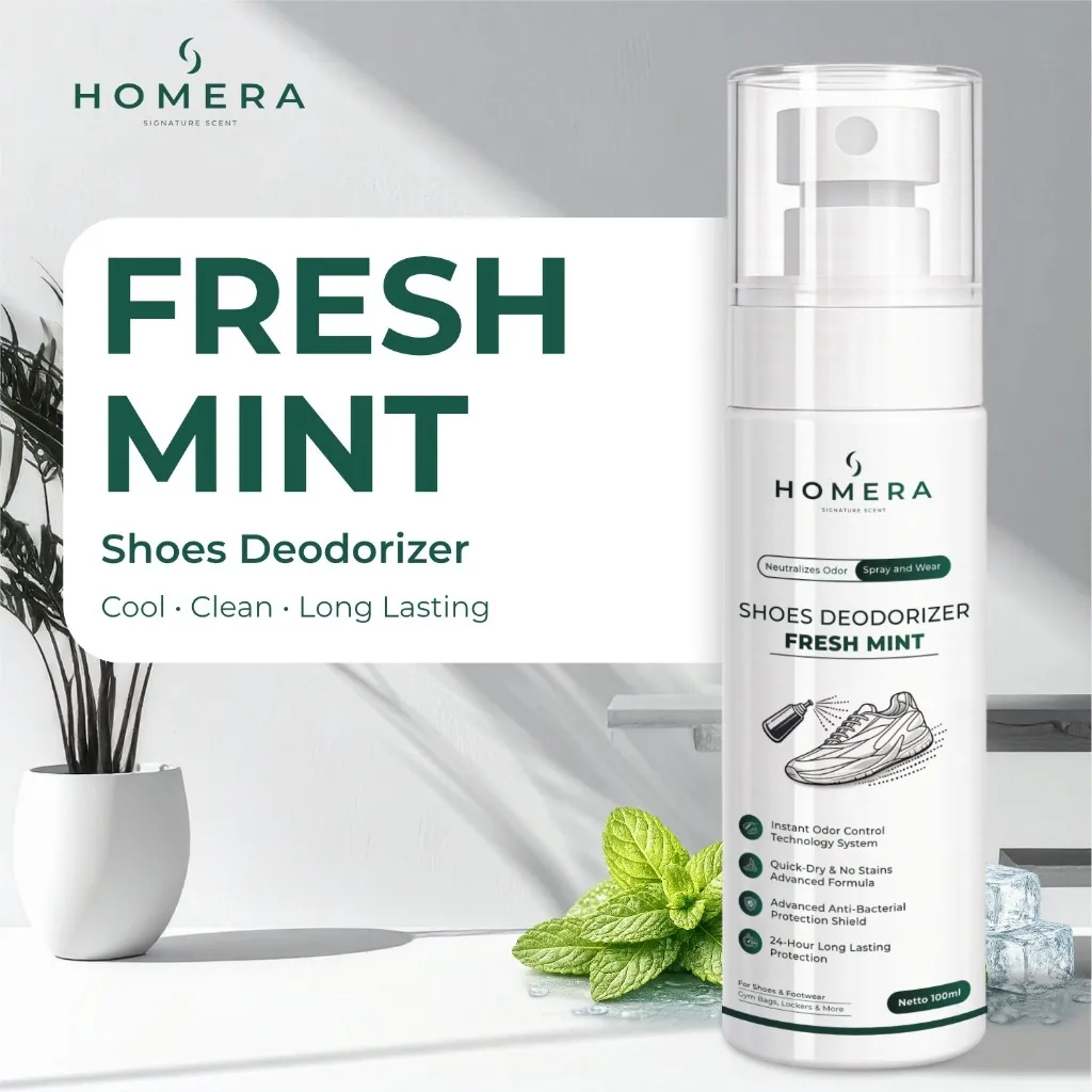 Cara Pakai Spray Penghilang Bau Sepatu