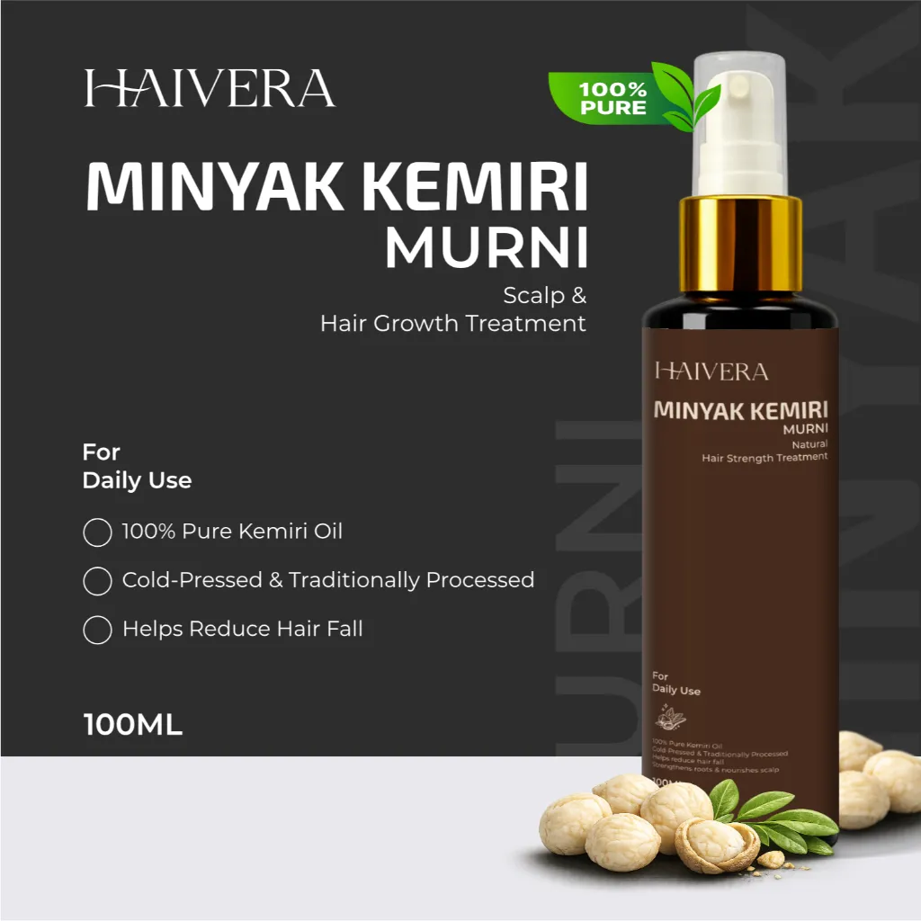 Minyak Kemiri vs Minyak Kelapa, Mana Lebih Bagus untuk Rambut?
