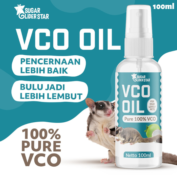 SUGAR GLIDER STAR Minyak VCO Hewan Spray 100ml