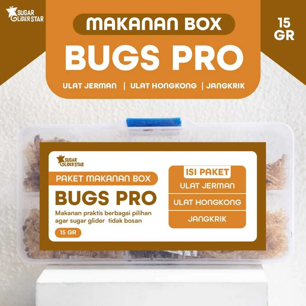 SUGAR GLIDER STAR Mini Box Mix Cemilan Lengkap Sugar Glider