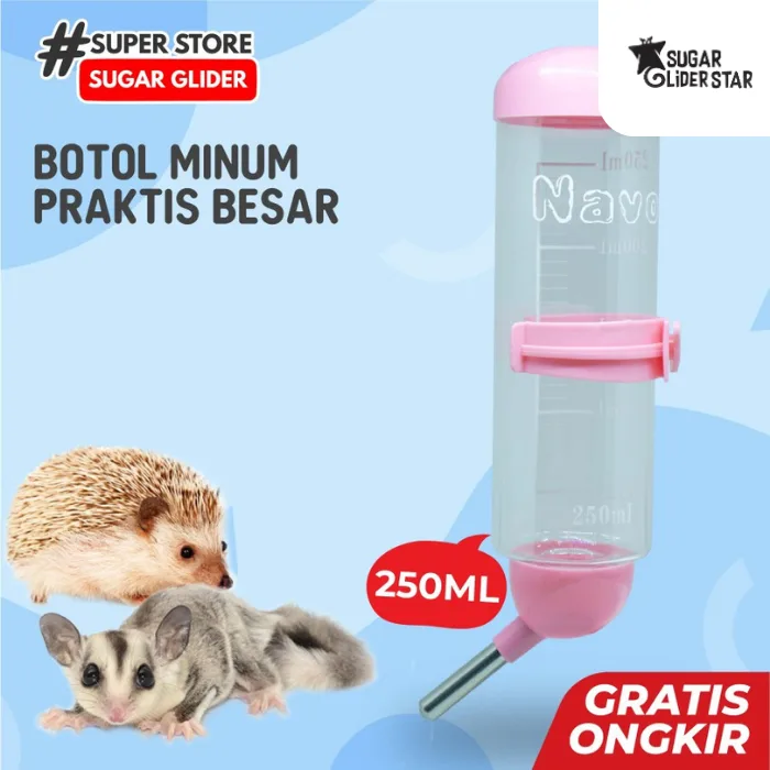 SUGAR GLIDER STAR Botol Minum Navo Anti Bocor 250ml Sugar Glider