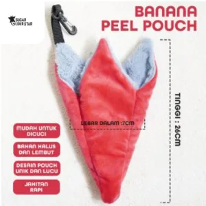 SLEEPING POUCH BANANA PEEELING : TEMPAT TIDUR SUGAR GLIDER KULIT PISANG