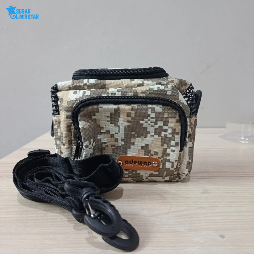 SUGAR GLIDER STAR Travel Pouch YOUMI Tas Selepang Sugar Glider