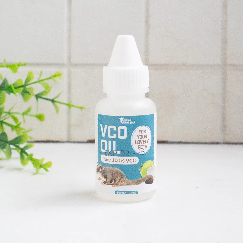 SUGAR GLIDER STAR Minyak VCO Hewan  Vitamin Sugar Glider 30ml