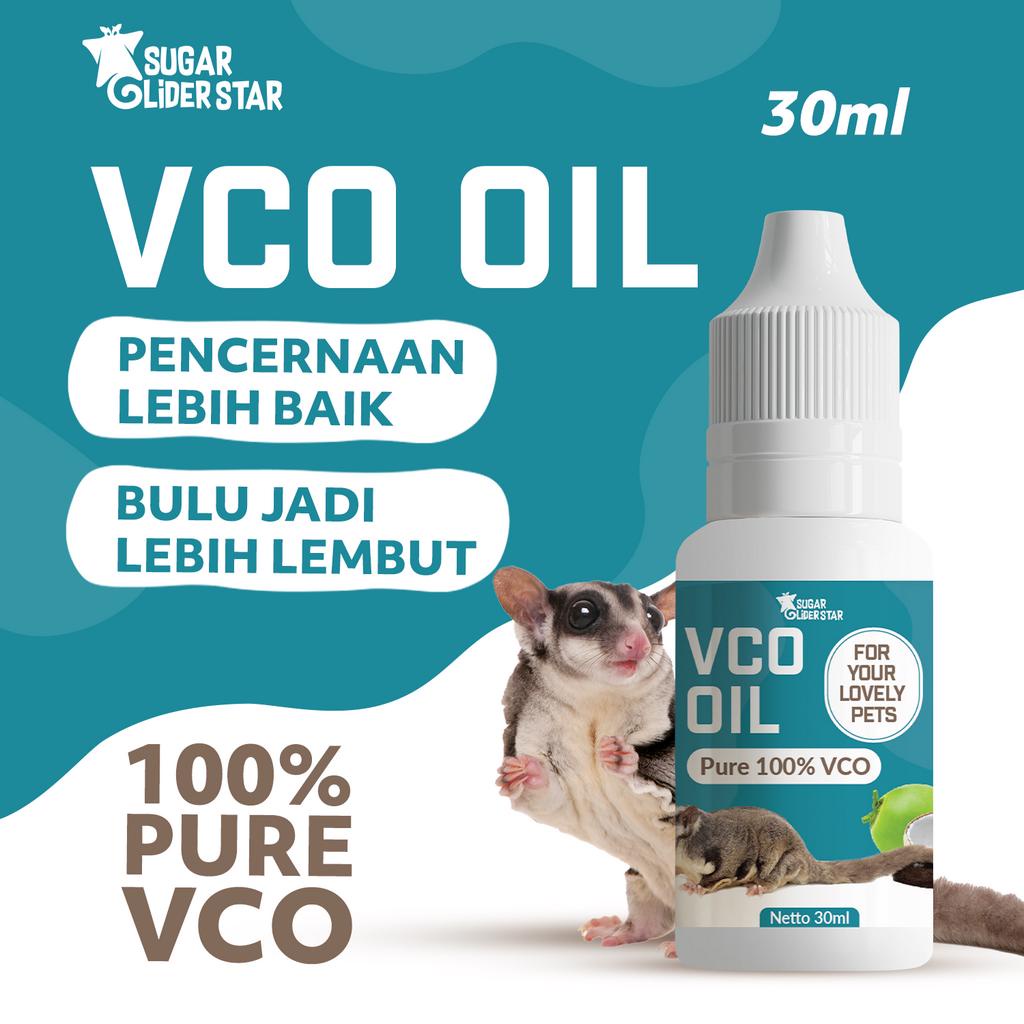 SUGAR GLIDER STAR Minyak VCO Hewan  Vitamin Sugar Glider 30ml
