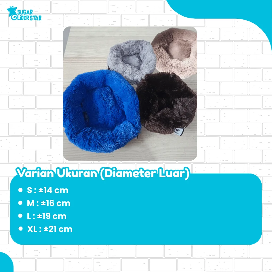SUGAR GLIDER STAR Sleeping Pouch Kasmir Alas Tempat Tidur Sugar Glider