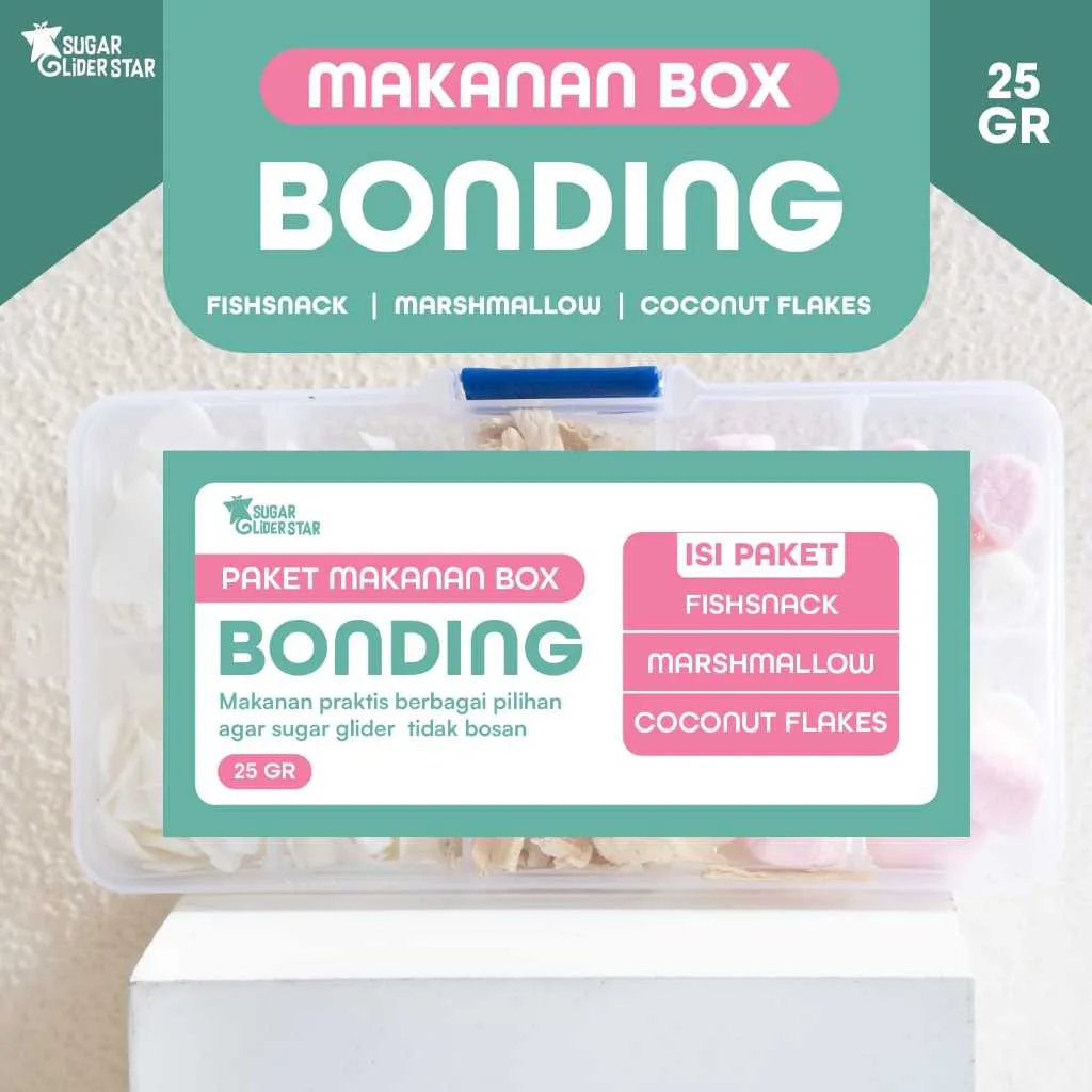 SUGAR GLIDER STAR Mini Box Mix Cemilan Lengkap Sugar Glider
