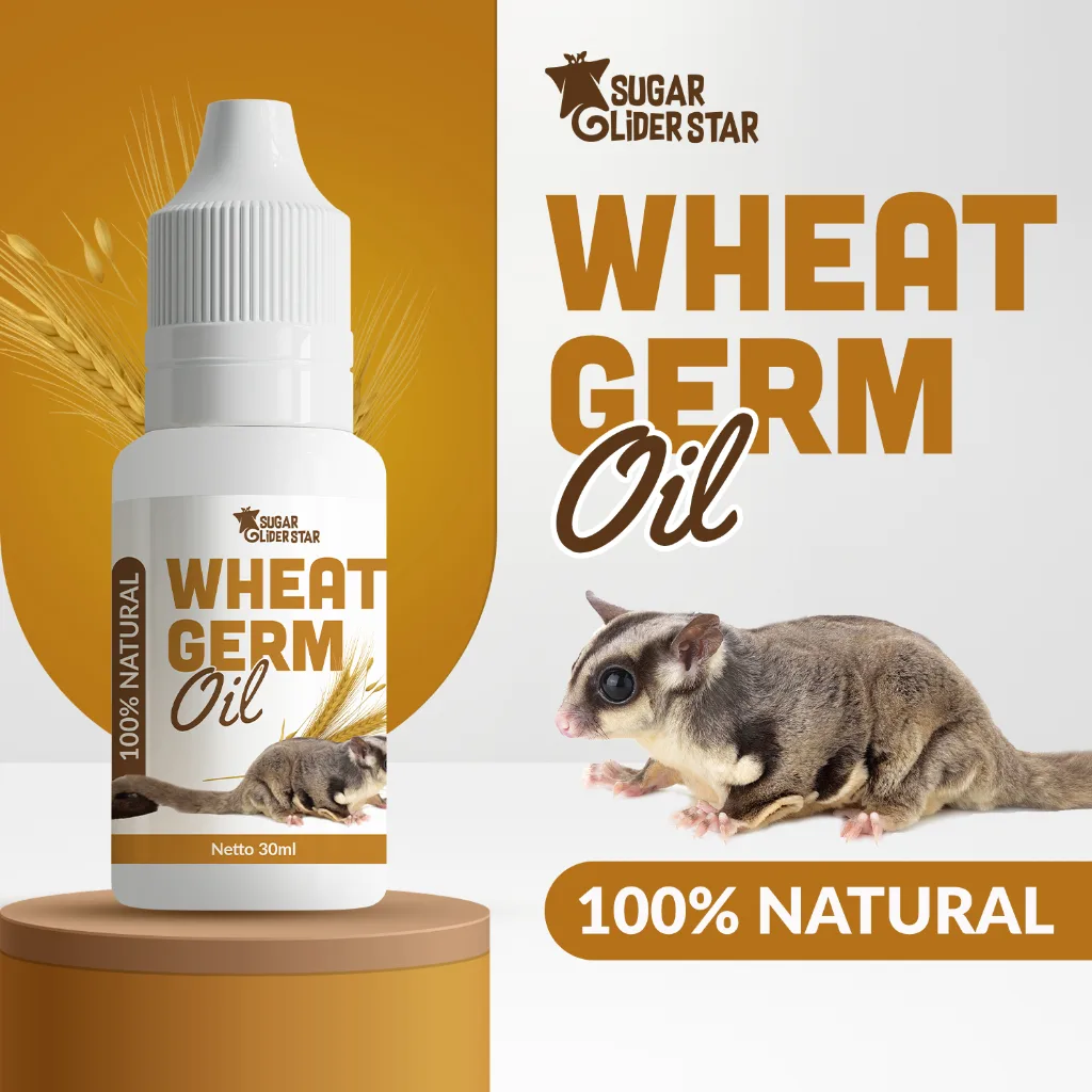 SUGAR GLIDER STAR Wheat Germ Oil Vitamin Lengkap Sugar Glider 30ml