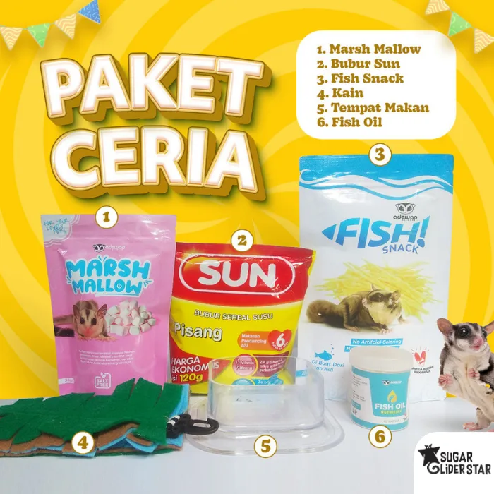 Hemat Paket Ceria Sugar Glider