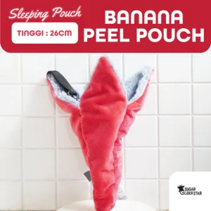 SLEEPING POUCH BANANA PEEELING : TEMPAT TIDUR SUGAR GLIDER KULIT PISANG