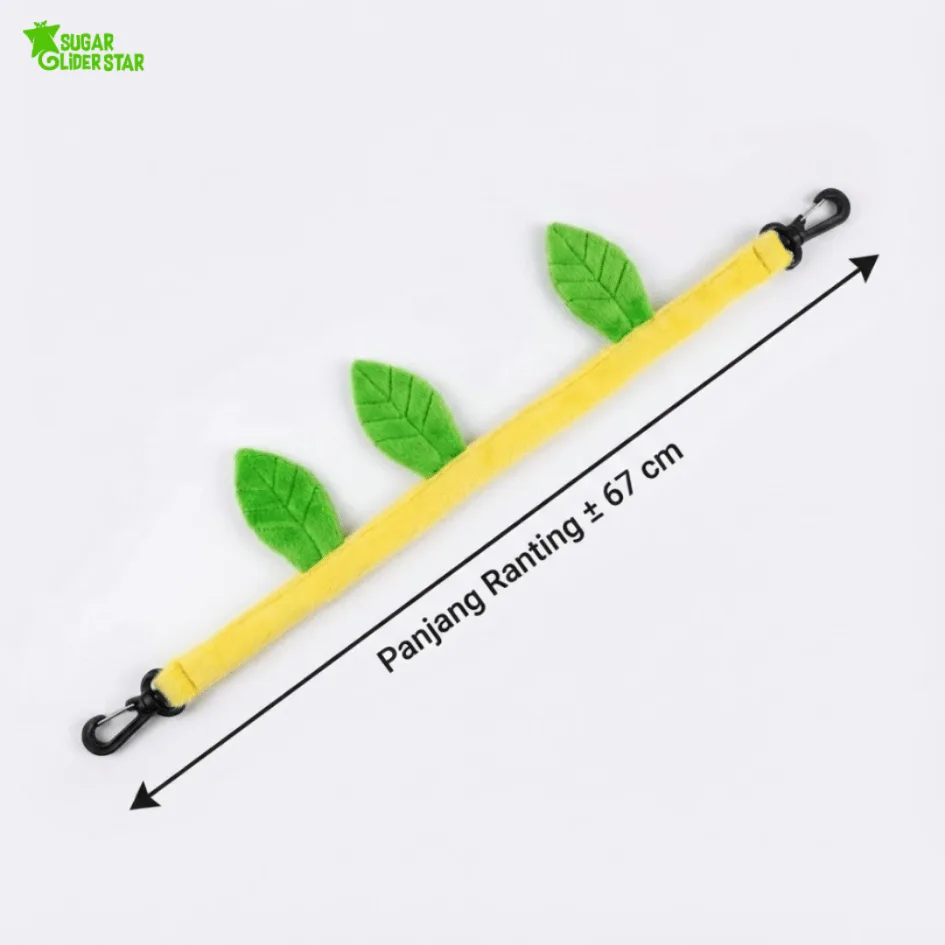 ADEWAP GLIDER Leaf Climbing Panjatan Flanel Sugar Glider
