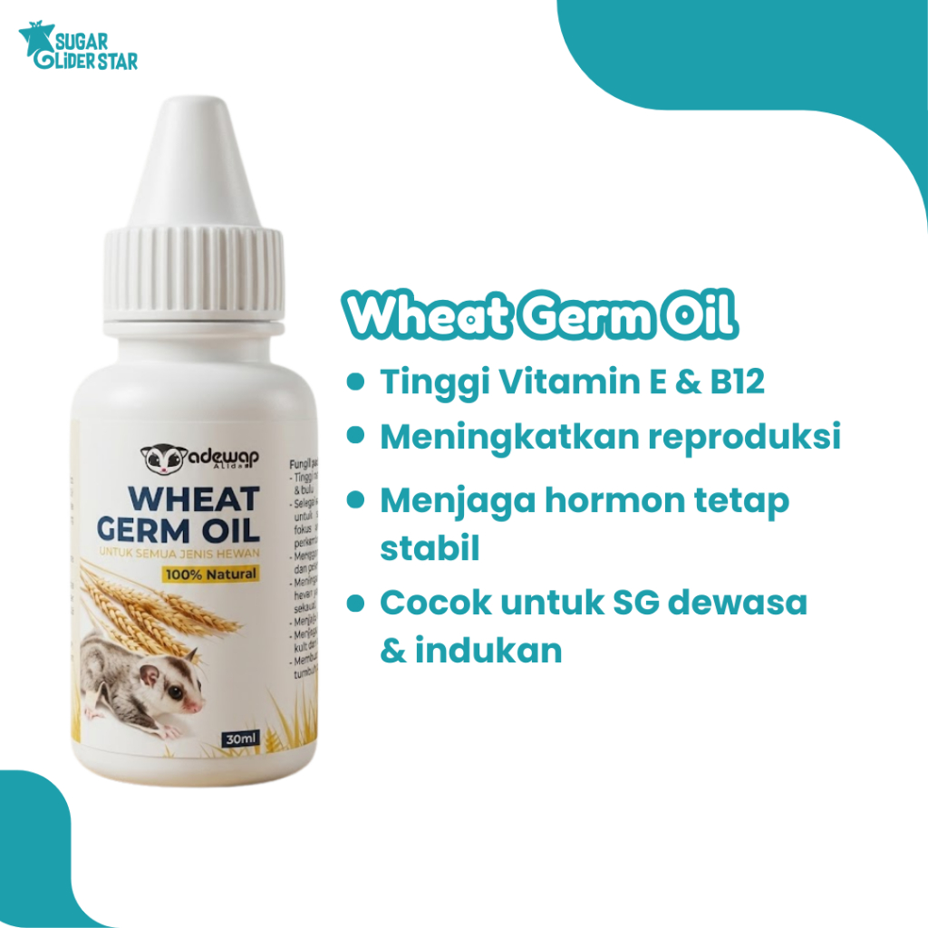 SUGAR GLIDER STAR Paket Multivitamin Suplemen Kulit & Bulu Sugar Glider