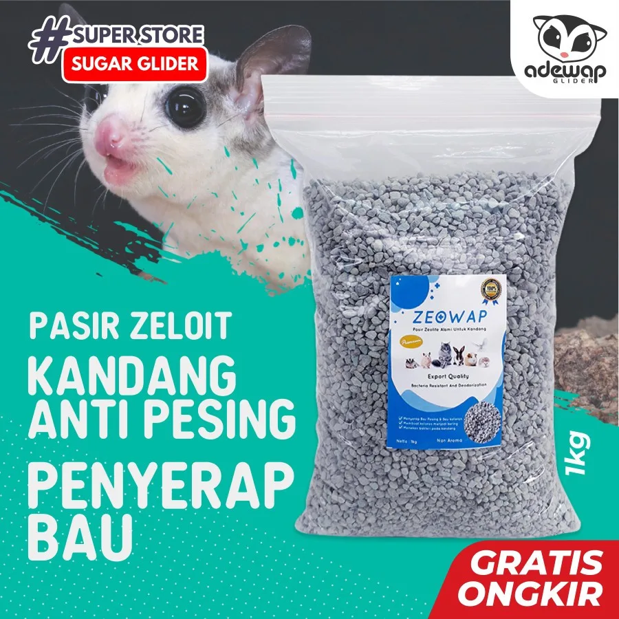 SUGAR GLIDER STAR Serbuk Kayu Alas kandang Hamster & Sugar Glider