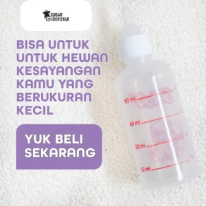 ADEWAP Botol Susu Mini SG Joey Hewan Kecil 60 Ml Feeder Drinker Hewan