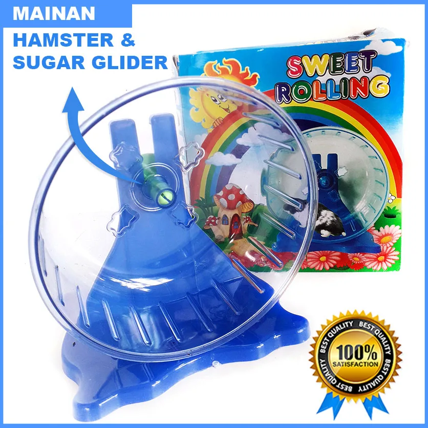 ADEWAP GLIDER Jogging Running Wheel Roda Putar Sugar Glider