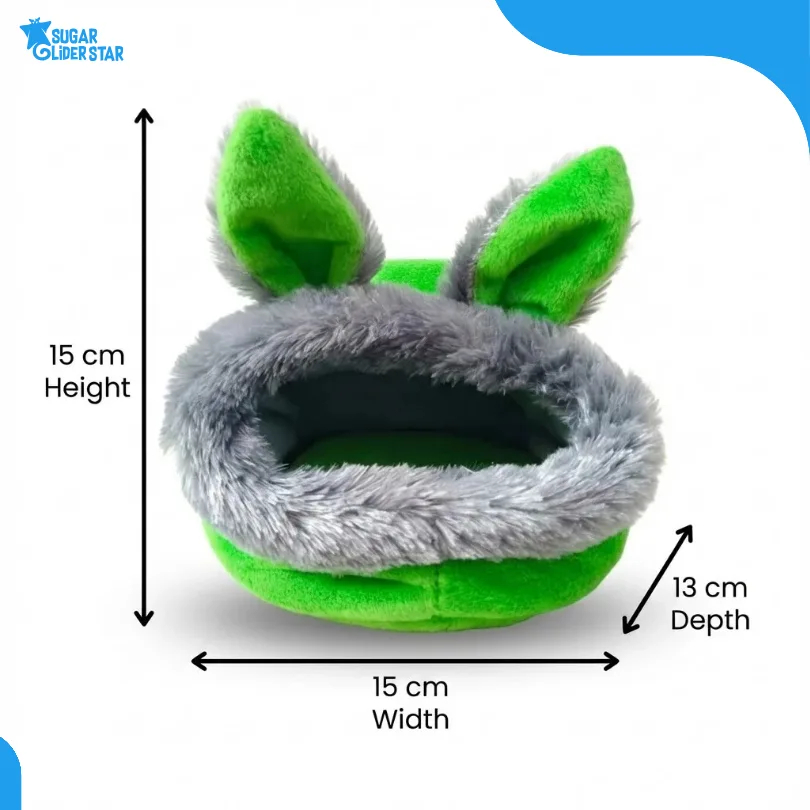 Sleeping Pouch Rabbit / Kelinci Tempat Tidur Sugar Glider Landak Mini
