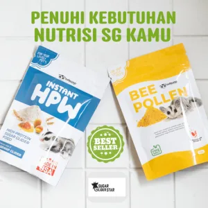 ADEWAP GLIDER Paket Hemat 2 Nutrisi Protein Wajib Sugar Glider