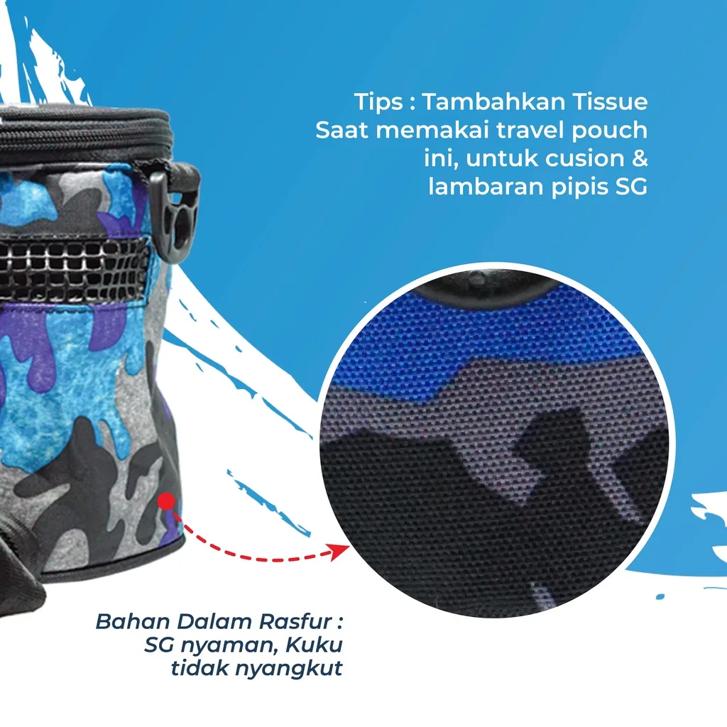 SUGAR GLIDER STAR Travel Pouch Tabung Tas Sugar Glider