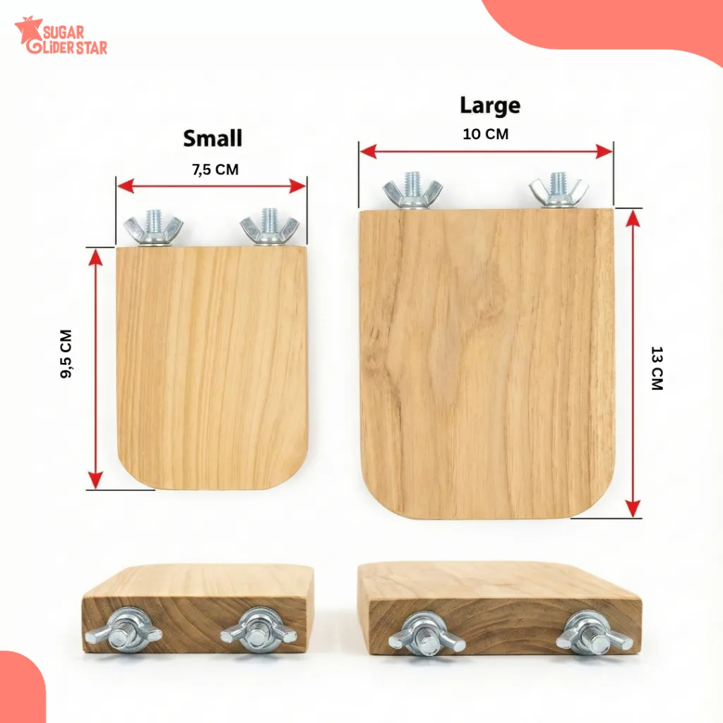 ADEWAP GLIDER Tangkringan Kandang Hewan Kotak Sugar Glider