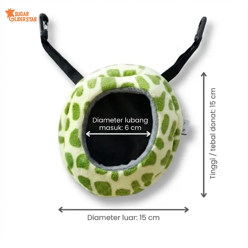Kantong Tidur Model Donat / Donuts Sleeping Pouch Sugar Glider SG