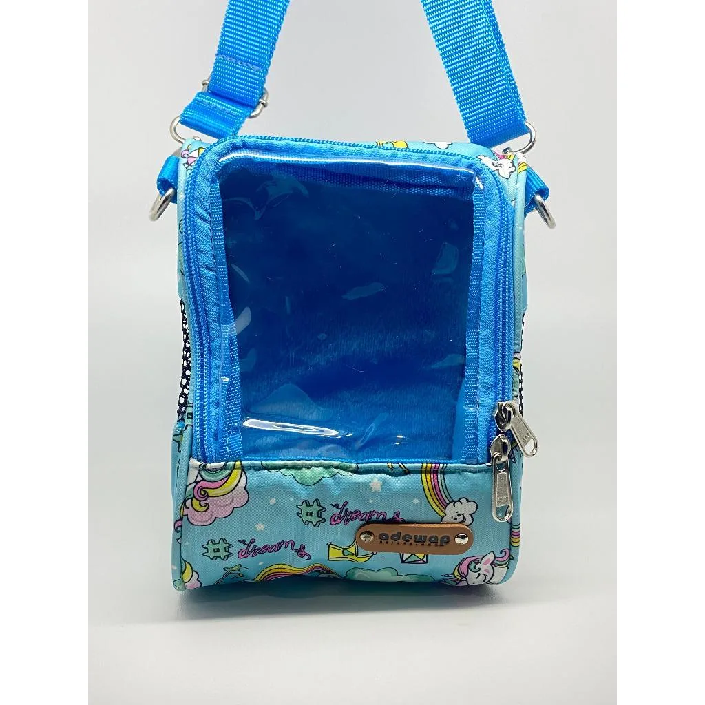 SUGAR GLIDER STAR Travel Pouch Oval Mika Transparan Tas Hewan Sugar Glider