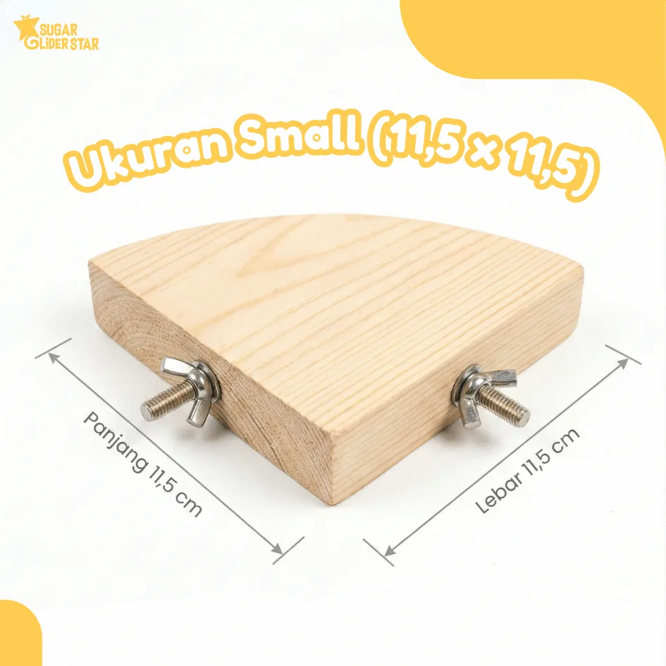ADEWAP GLIDER Tangkringan Standing Sudut Kandang Sugar Glider