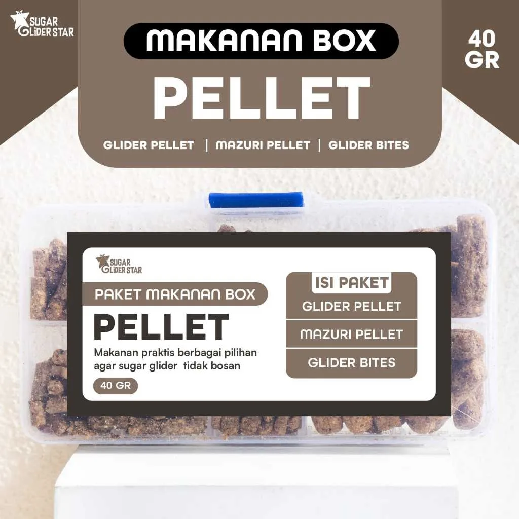 SUGAR GLIDER STAR Mini Box Mix Cemilan Lengkap Sugar Glider
