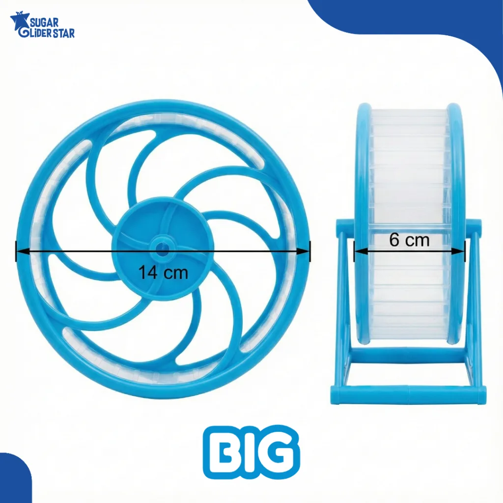 ADEWAP GLIDER Rolling Wheel Exerise 8 Sweet Mainan Sugar Glider