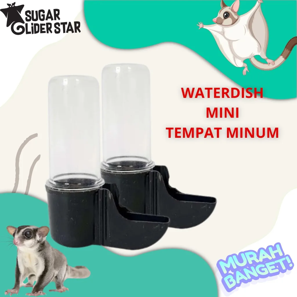 SUGAR GLIDER STAR Dispenser Tempat Minum Hewan Sugar Glider