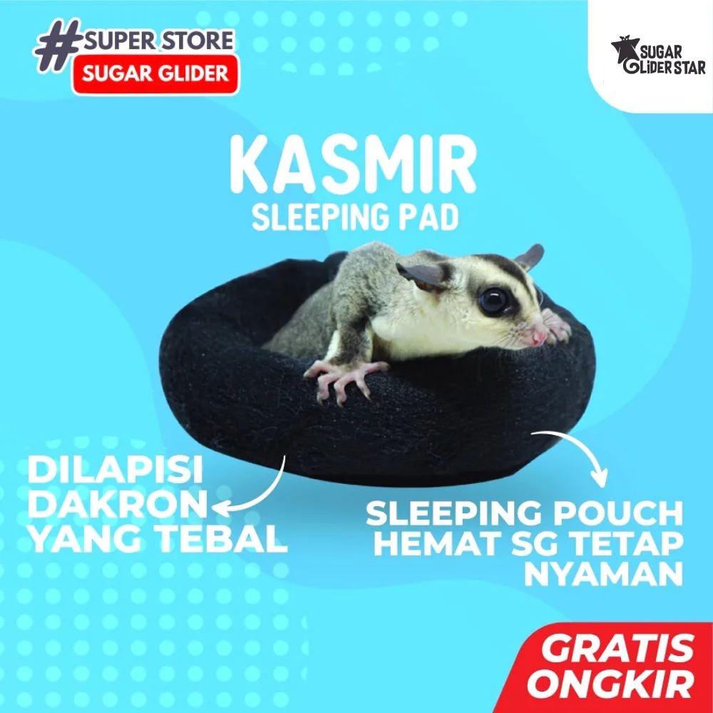 SUGAR GLIDER STAR Sleeping Pouch Kasmir Alas Tempat Tidur Sugar Glider