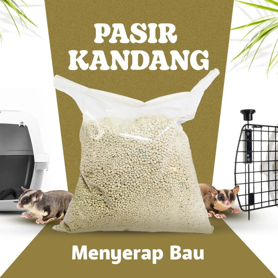SUGAR GLIDER STAR Serbuk Kayu Alas kandang Hamster & Sugar Glider