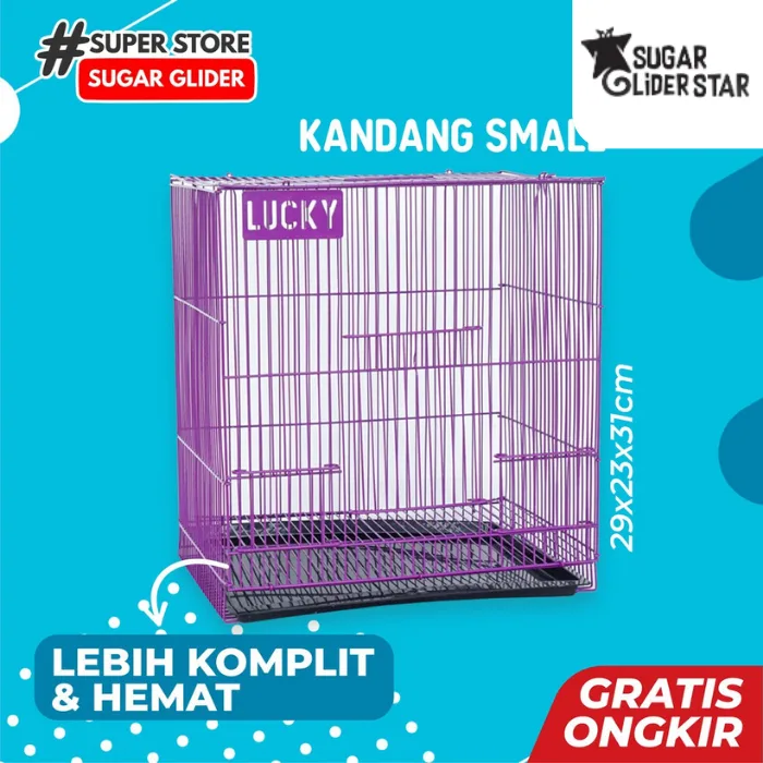 ADEWAP GLIDER Kandang Lipat Small Kecil Sugar Glider