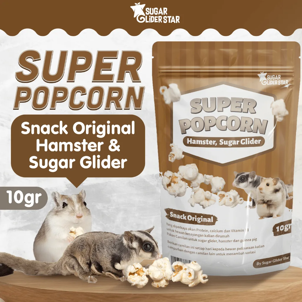 ADEWAP GLIDER Popcorn Snack Camilan Sugar Glider