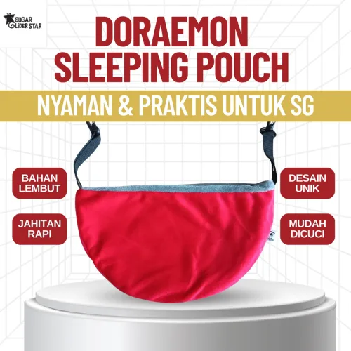 ADEWAP GLIDER Sleeping Pouch Doraemon Big Size Sugar Glider