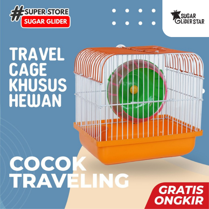 SUGAR GLIDER STAR Kandang Hamster & Sugar Glider Mini