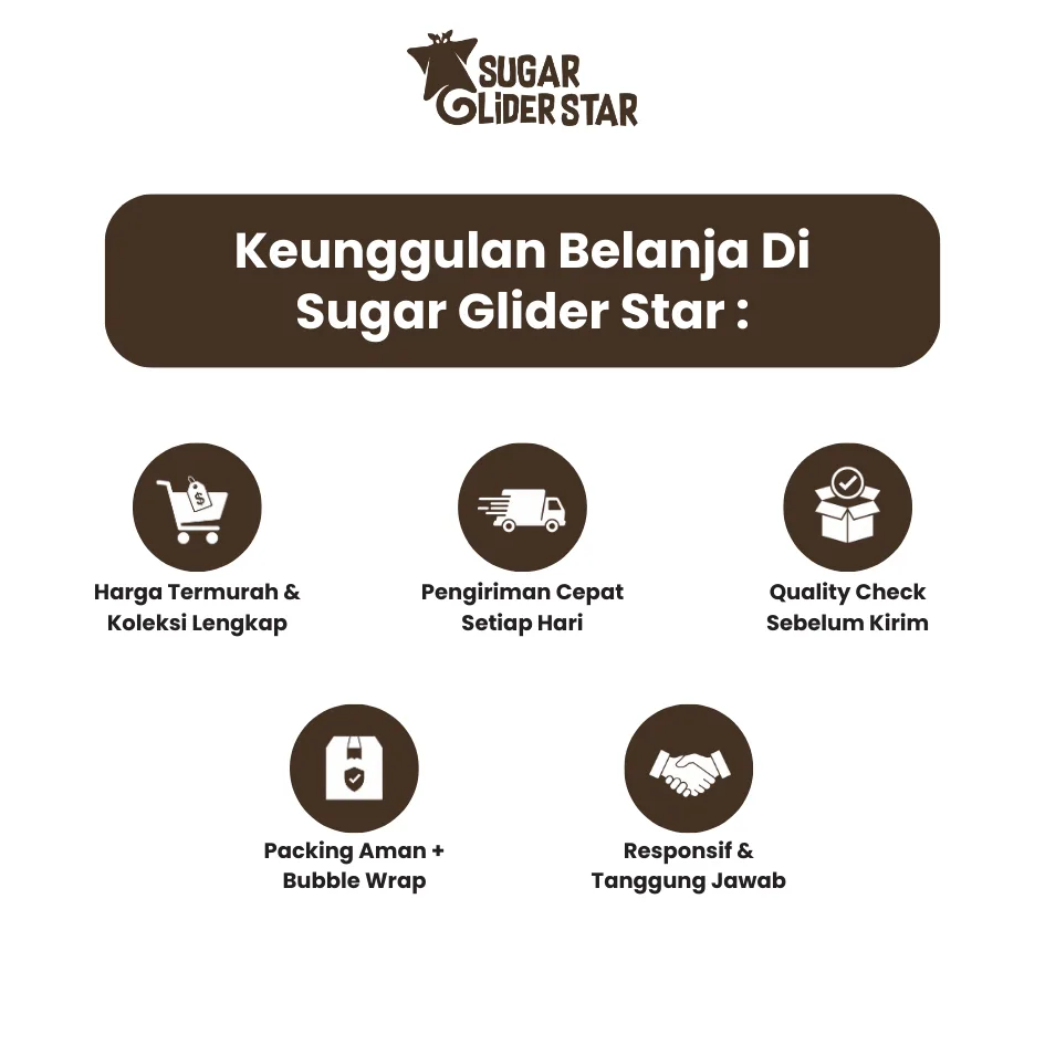 ADEWAP GLIDER Superworm Powder Suplemen Protein Tepung Ulat Jerman High Protein Sugar Glider