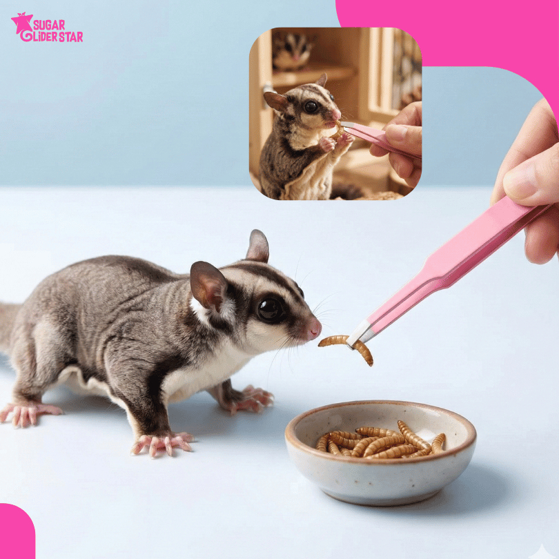 SUGAR GLIDER STAR Pinset Feeding Alat Bantu Makan Sugar Glider