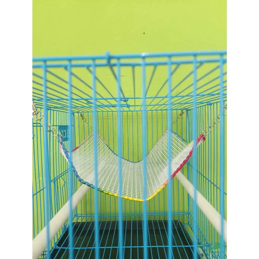 ADEWAP GLIDER Jembatan Panjatan Jaring Mainan Hammock Sugar Glider