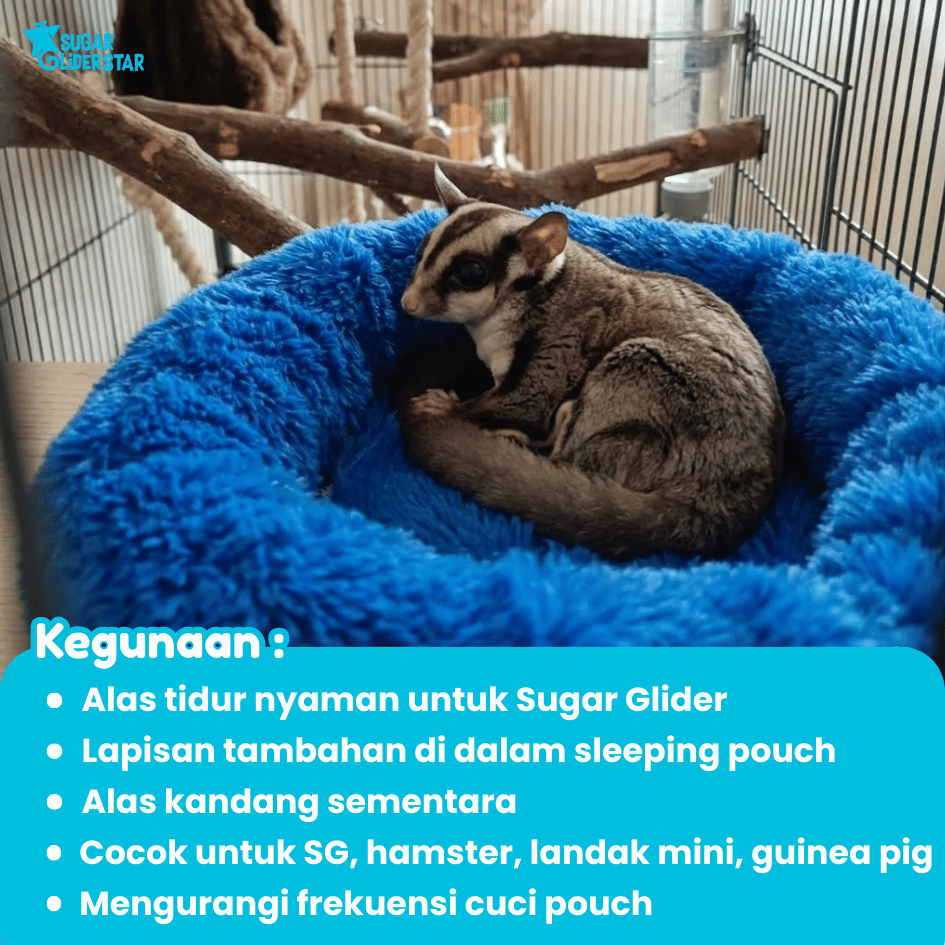 SUGAR GLIDER STAR Sleeping Pouch Kasmir Alas Tempat Tidur Sugar Glider