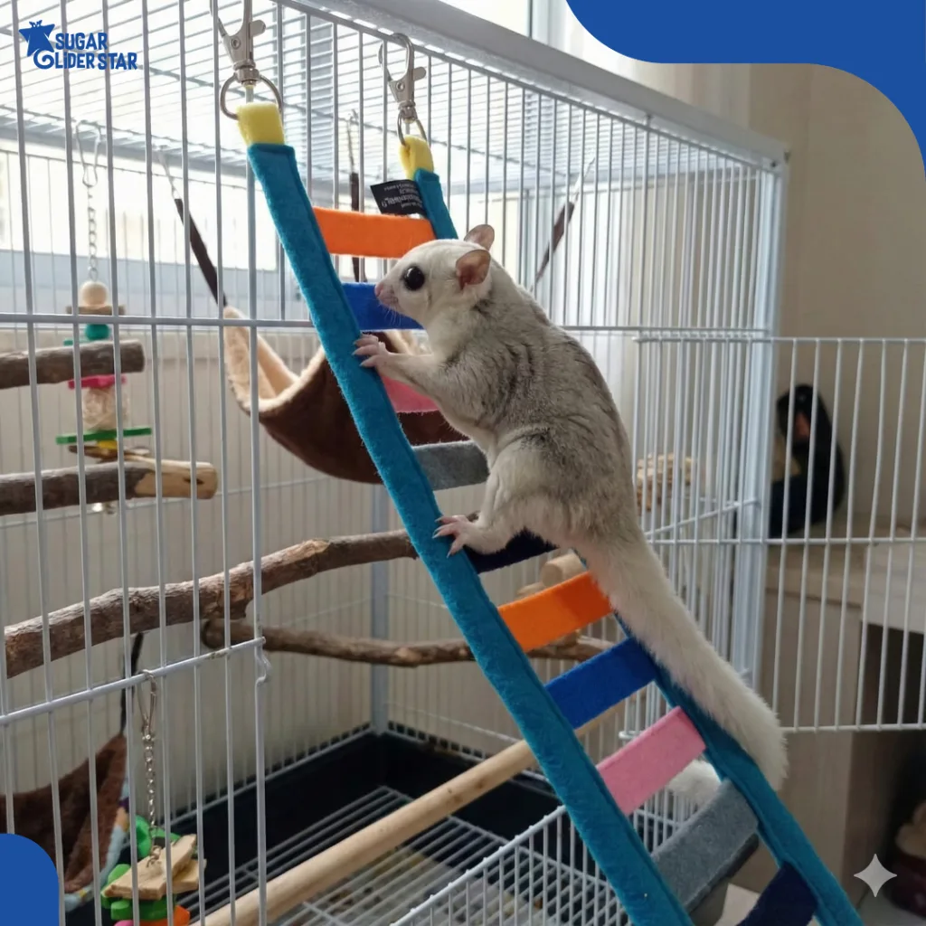 ADEWAP GLIDER Tangga Flanel Mainan Panjat Sugar Glider