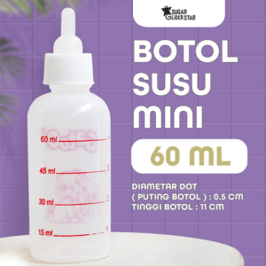 SUGAR GLIDER STAR Botol Susu Mini Sugar Glider 60ml