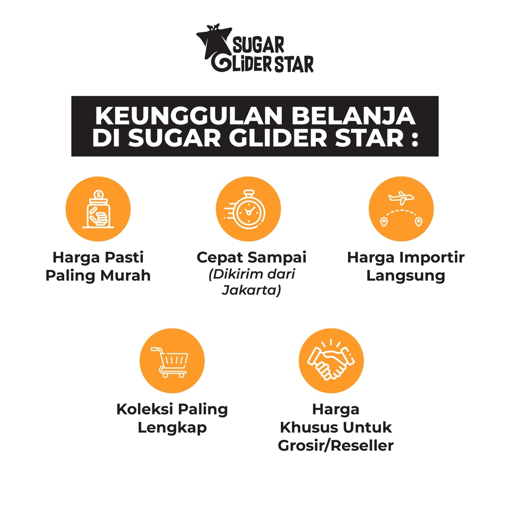 SUGAR GLIDER STAR Smell Go Desinfectant Penghilang Bau Kandang & Pesing Sugar Glider