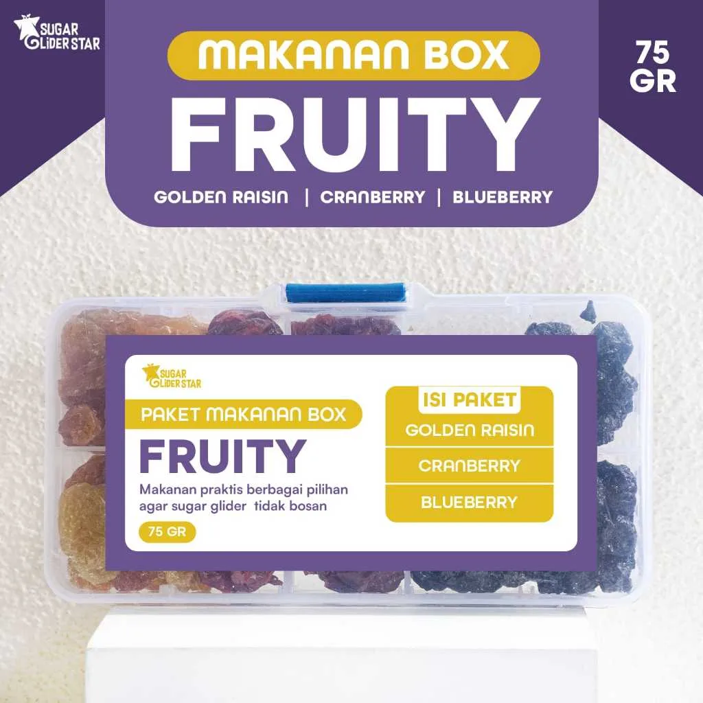SUGAR GLIDER STAR Mini Box Mix Cemilan Lengkap Sugar Glider