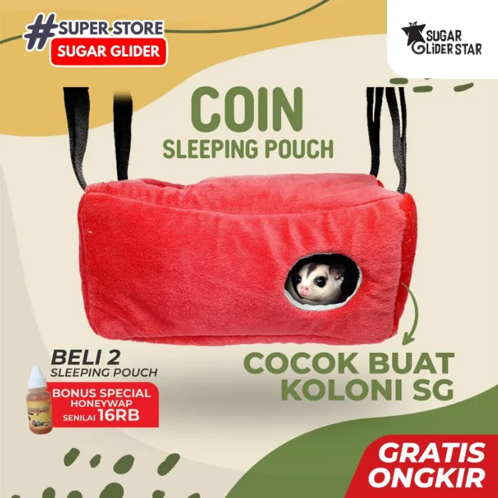 SUGAR GLIDER STAR Kantong Tidur Sleeping Pouch Besar Sugar Glider