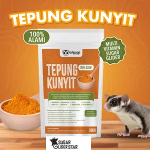 SUGAR GLIDER STAR Tepung Kunyit Vitamin Sugar Glider 50gr
