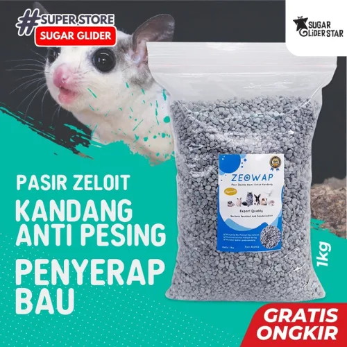 SUGAR GLIDER STAR Serbuk Kayu Alas kandang Hamster & Sugar Glider