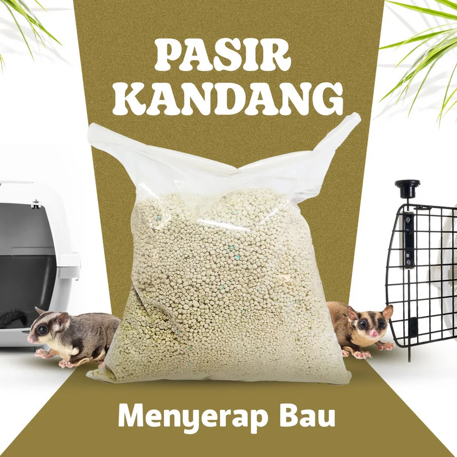 SUGAR GLIDER STAR Serbuk Kayu Alas kandang Hamster & Sugar Glider